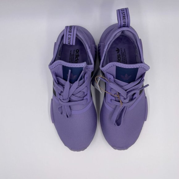 adidas NMD R1 Purple Womens Shoes - Picture 5 of 8